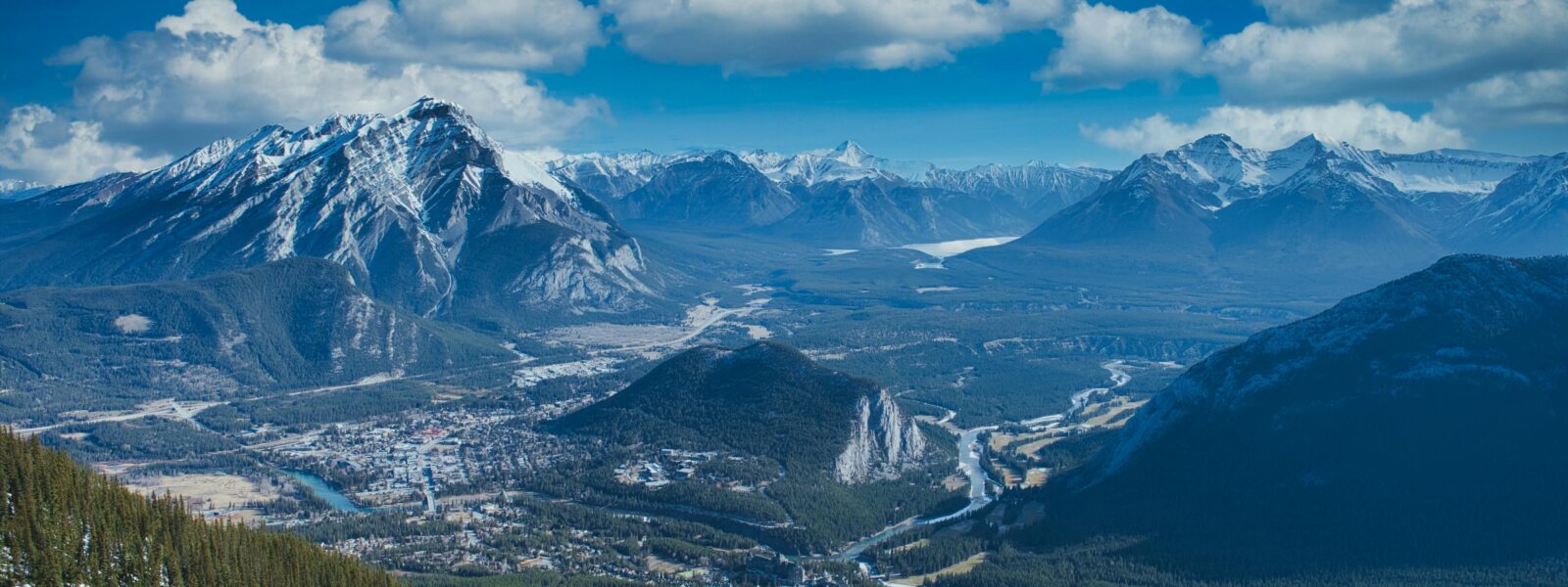 Edmonton to Banff road trip