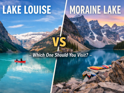 Lake Louise vs Moraine Lake