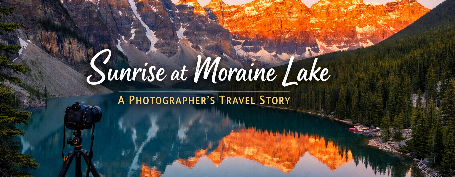Moraine Lake sunrise