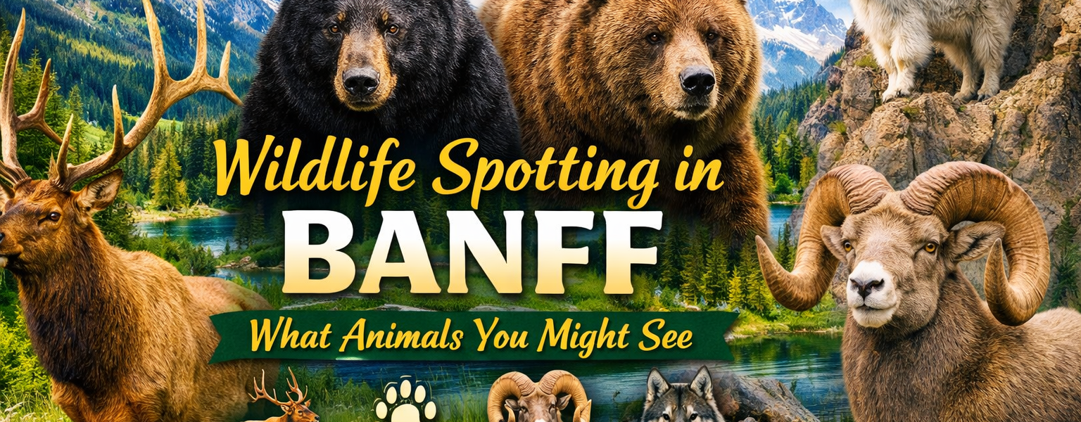 animals in Banff National Park