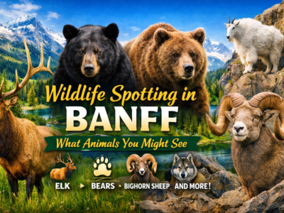 animals in Banff National Park