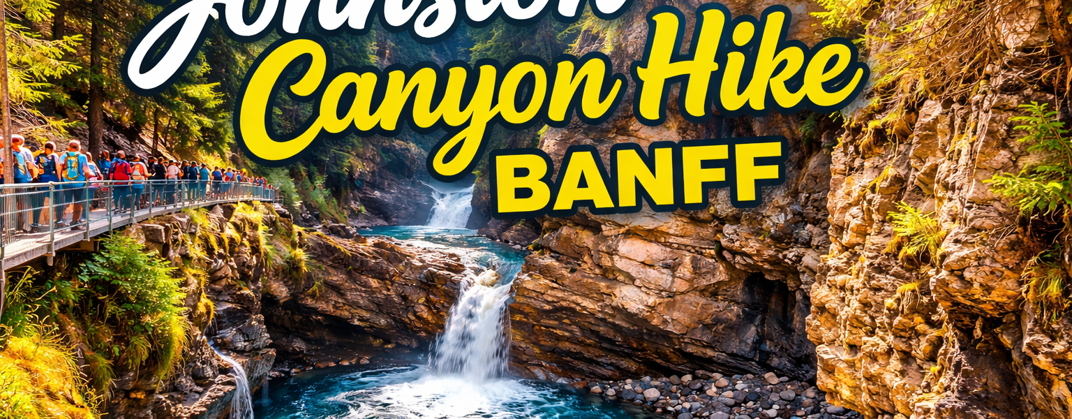 Johnston Canyon hike Banff