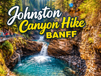 Johnston Canyon hike Banff