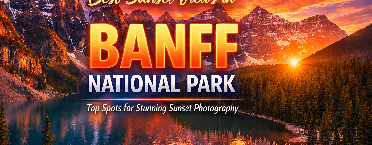 Sunset Views in Banff National Park