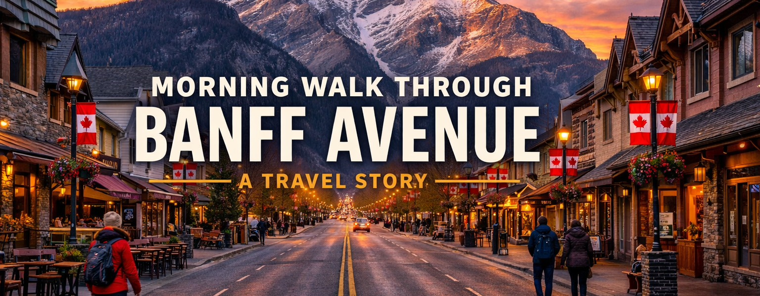 Banff Avenue travel story