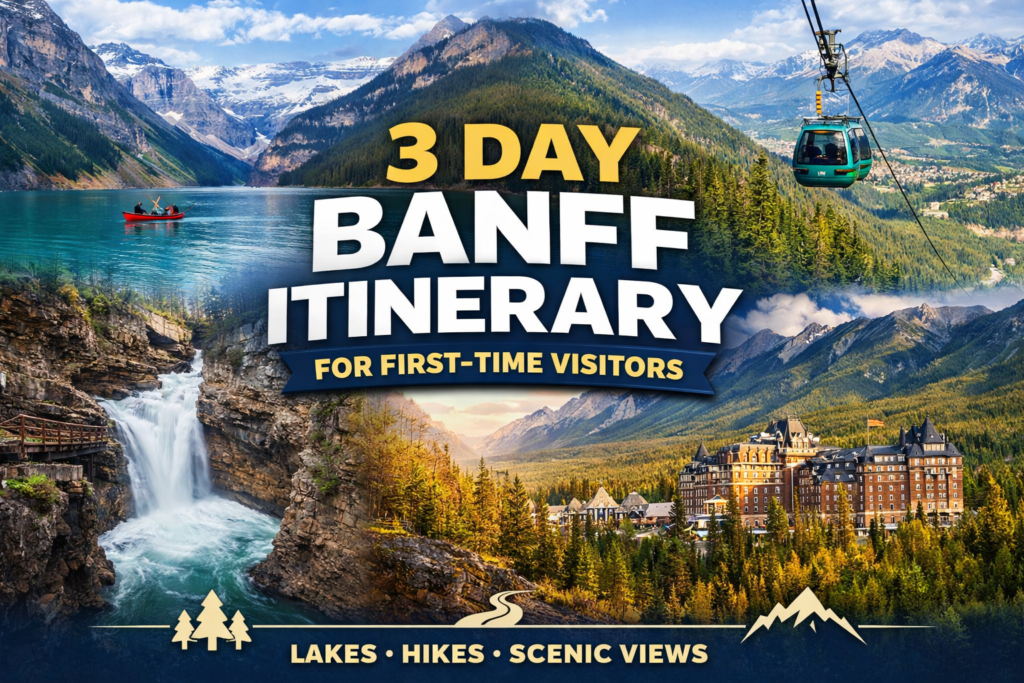 3 Day Banff Itinerary for First-Time Visitors