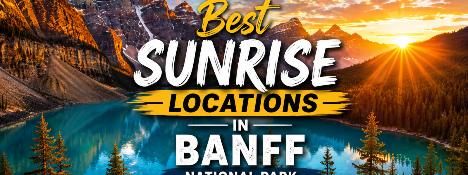 sunrise spots Banff